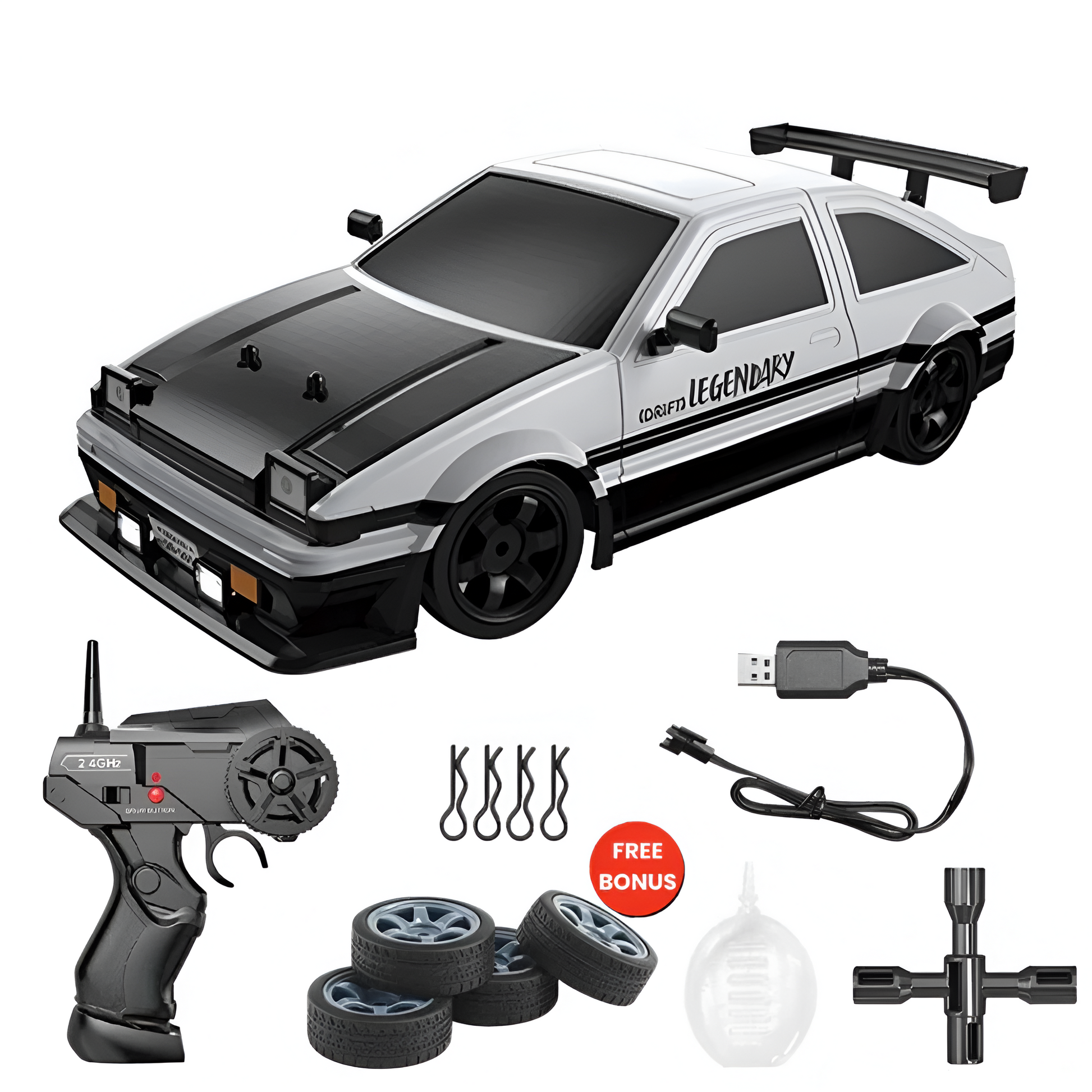 Smokey Drifters Estilo AE86 HUDuck